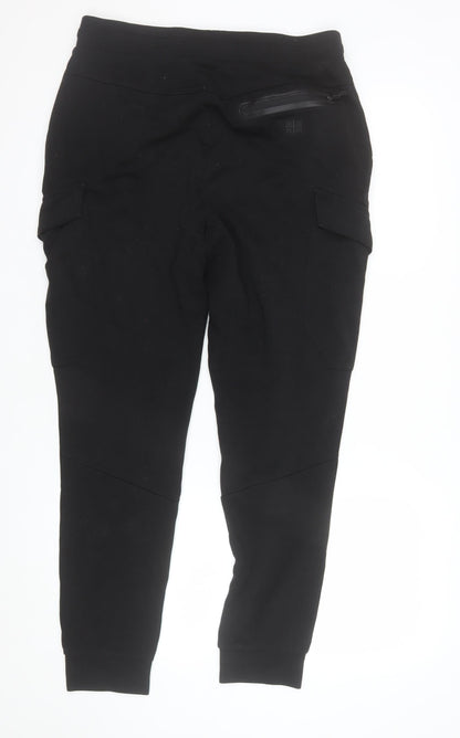 Kronstadt Men's Black Jogger Trousers M Slim Fit Stretch Activewear