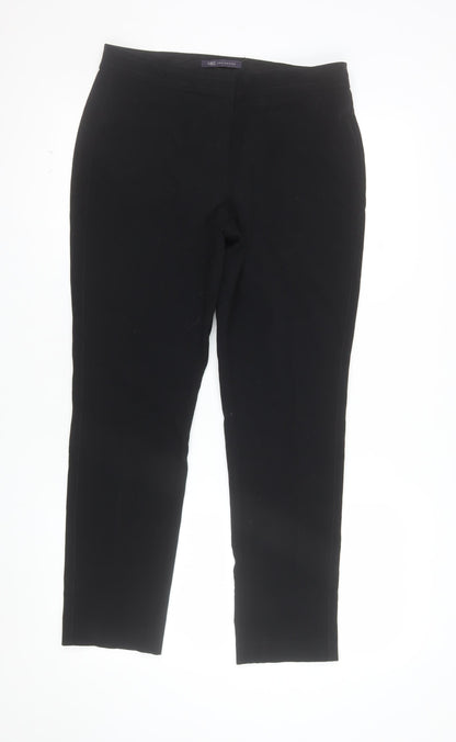 Marks and Spencer Women’s Black Size 10 Slim Fit Stretch Trousers