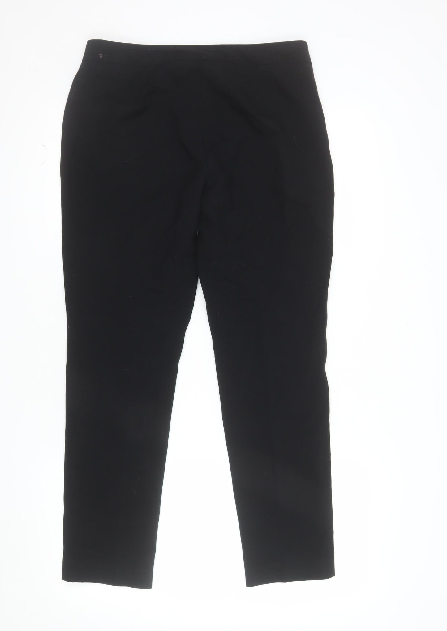 Marks and Spencer Women’s Black Size 10 Slim Fit Stretch Trousers