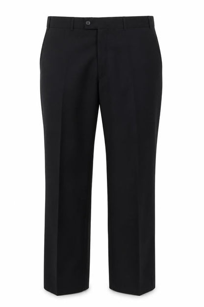 Burton Men's Black 40R Regular Fit Dress Trousers