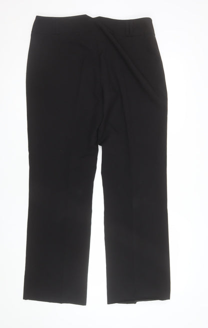 Dorothy Perkins Women’s Black Size 14 Classic Straight Dress Trousers
