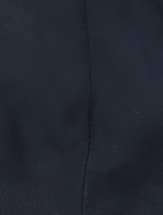 Zara Women Blue Slim Fit Stretch Zip Pocket Trousers Size S