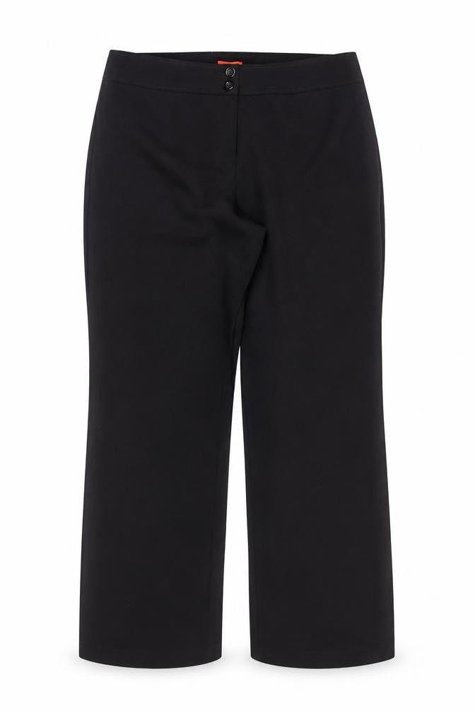F&F Women's Black Size 16 Straight Leg Dress Pants Trousers