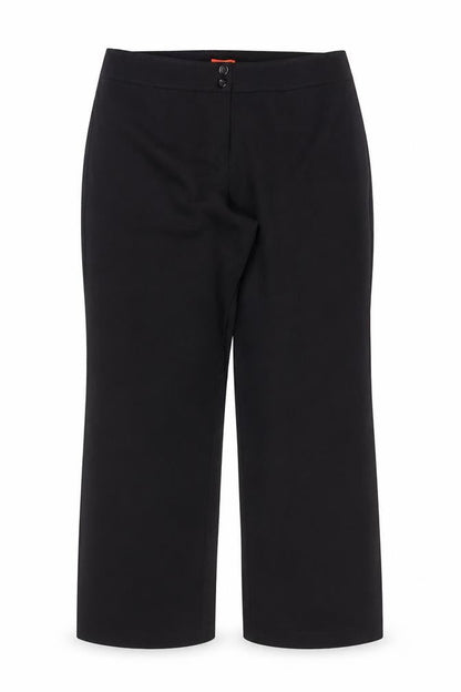 F&F Women's Black Size 16 Straight Leg Dress Pants Trousers