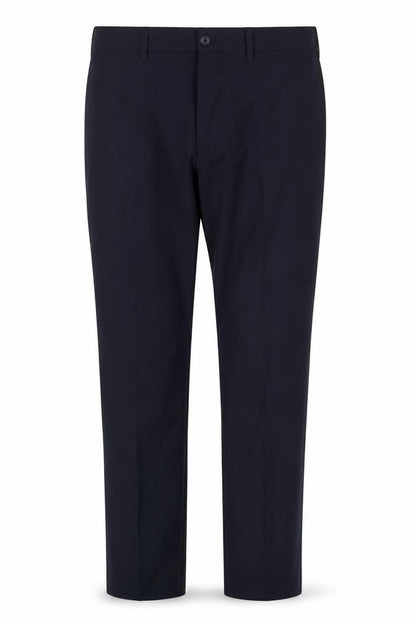 Marks and Spencer Mens Navy Blue Slim Fit Dress Trousers 40W 31L