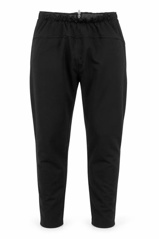 Wolf Men’s Black Polyester Jogger Trousers L Regular Fit