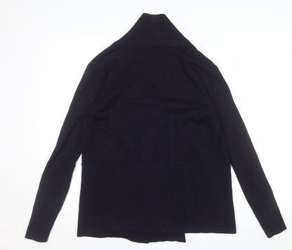 89th & Madison Women's Black Knit Open Cardigan M