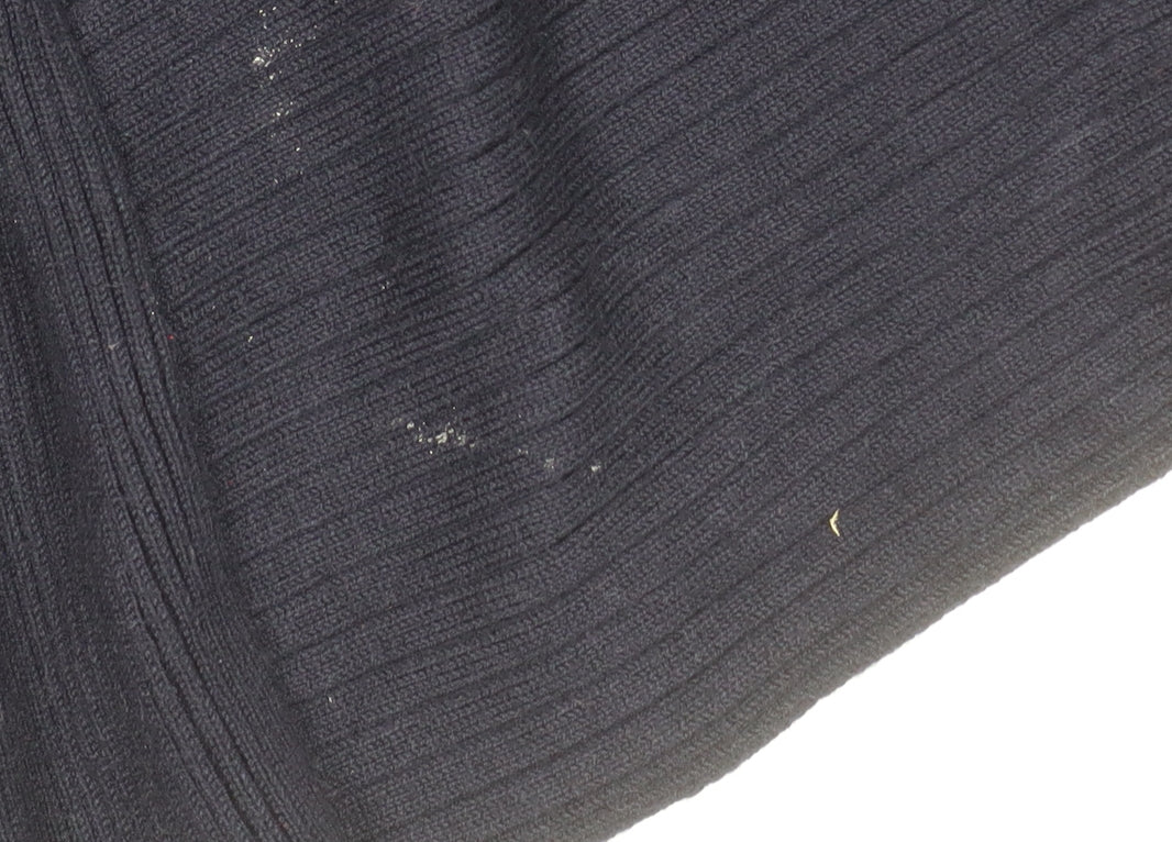 89th & Madison Women's Black Knit Open Cardigan M