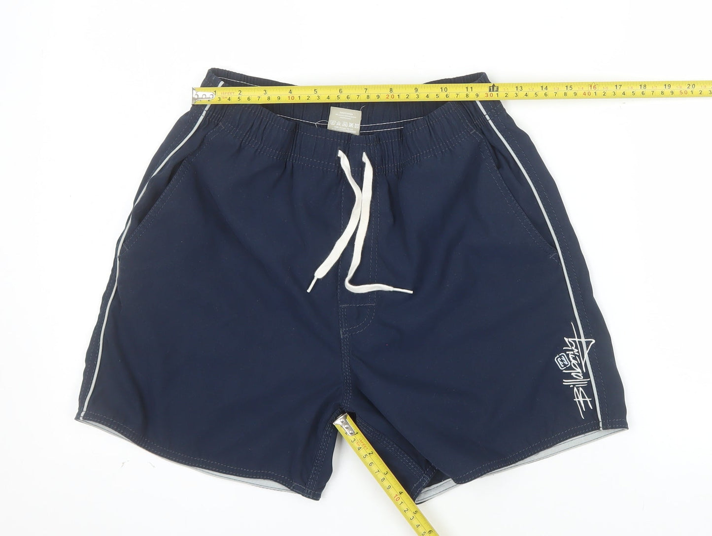 Billabong Men's Blue M Swim Shorts Quick Dry Mesh Lined Elastic Waist