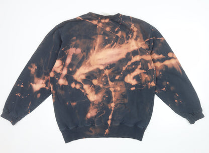 Carhartt Men's Multicoloured Tie Dye Logo Sweatshirt Size L
