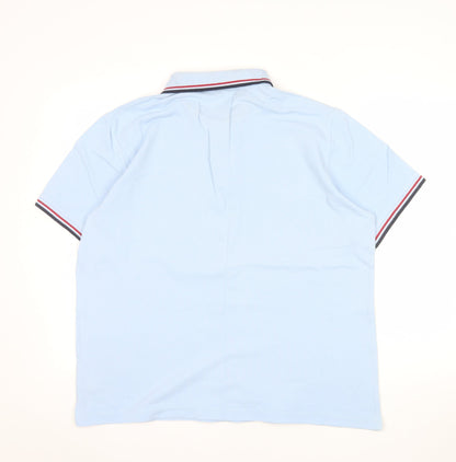 Ben Sherman Men's Blue 2XL Cotton Polo Shirt