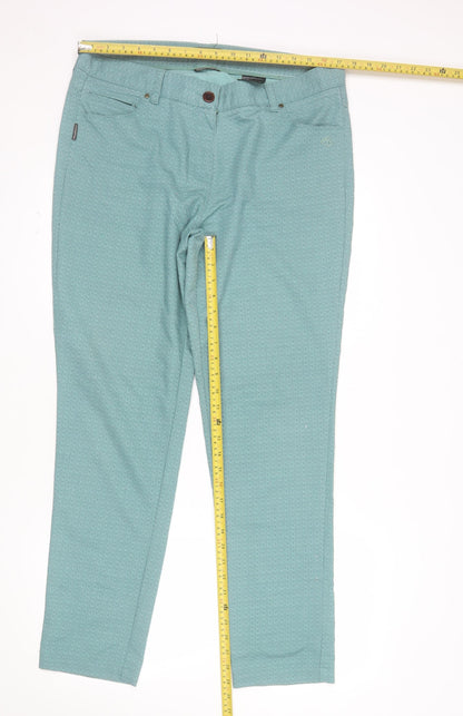 Craghoppers Women's Green Stretch Chino Trousers Size 14