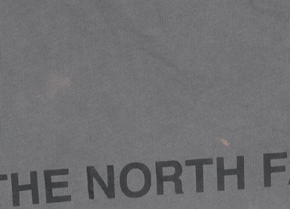The North Face Boys Grey and White Colourblock XL T-Shirt Short Sleeve Casual