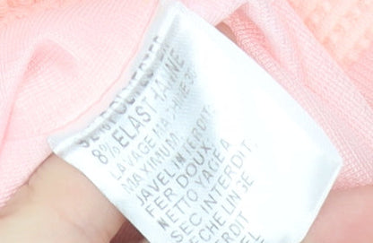 Vera & Lucy Women’s Pink Sleeveless Bodycon Mini Dress S