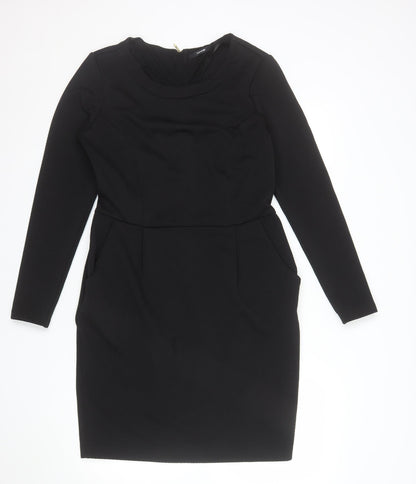 George Women’s Black Bodycon Knee Length Dress Size 14
