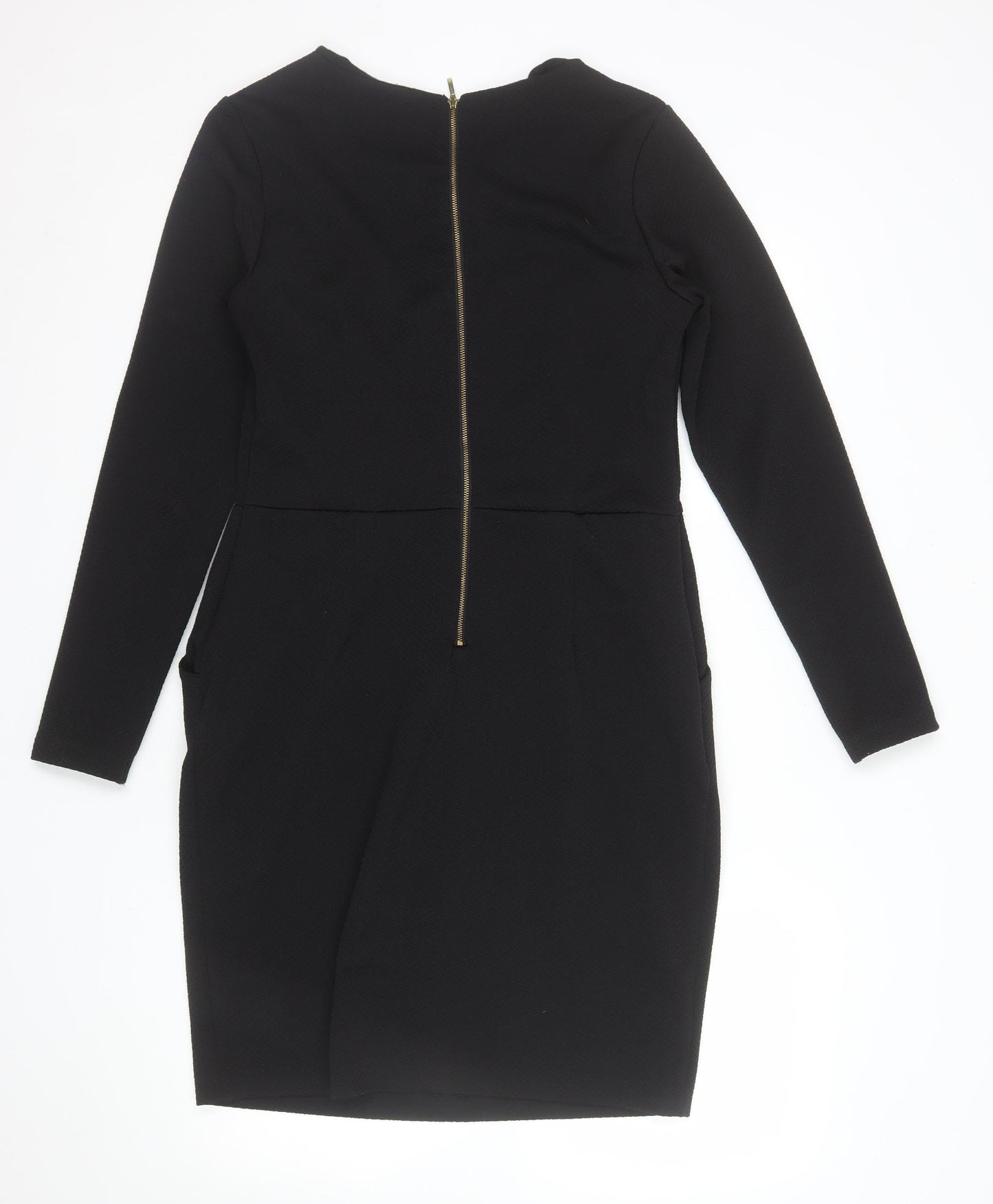 George Women’s Black Bodycon Knee Length Dress Size 14