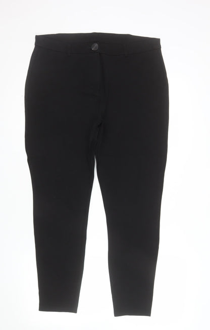 Dorothy Perkins Women’s Black Slim Fit Stretch Trousers UK 16