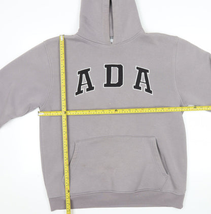 Adanola Womens Grey Pullover Hoodie XL Relaxed Fit Casual