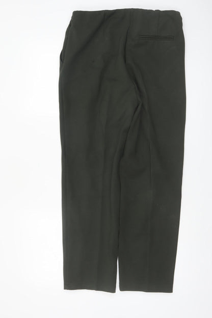 Marks and Spencer Women Brown Size 14 Stretch Trousers
