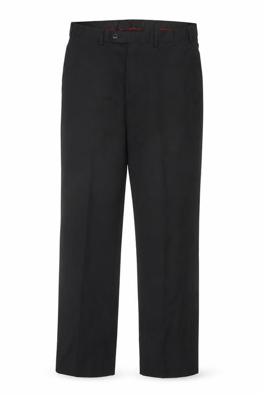 Alfani Men's Black Slim Fit Dress Trousers 36x32 Polyester Blend