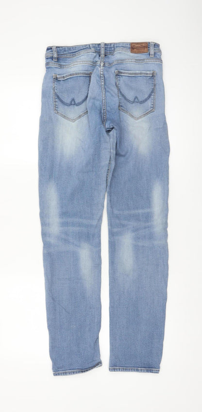 Superdry Women's Blue Mogen Slim Fit Jeans Size 12