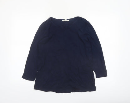 White Stuff Women's Blue Long Sleeve Tunic Blouse UK 10