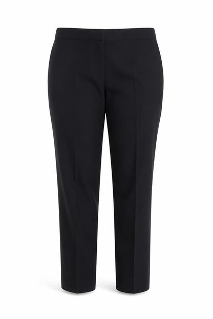 Bonmarché Womens Black Size 14 Straight Leg Polyester Trousers