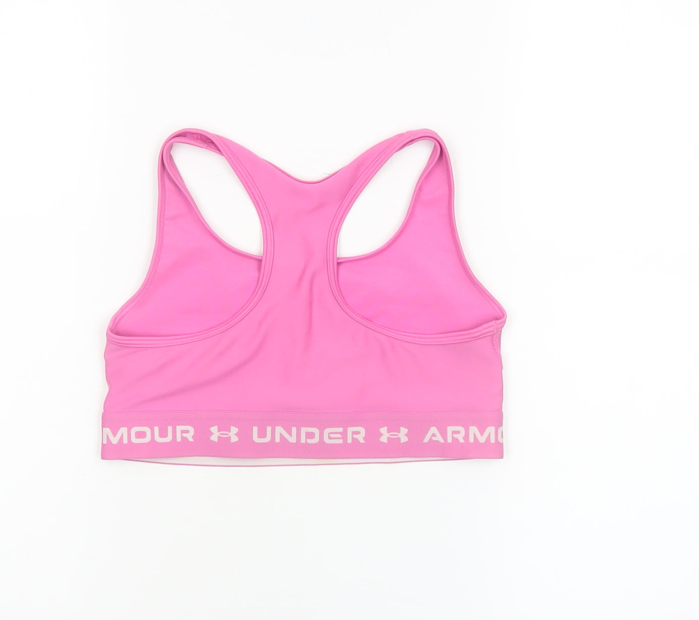 Under Armour Women's Pink Small Racerback Sports Bra - Medium Support