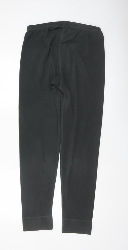 Trespass Men's Black XL Fleece Sweatpants with Elastic Waist