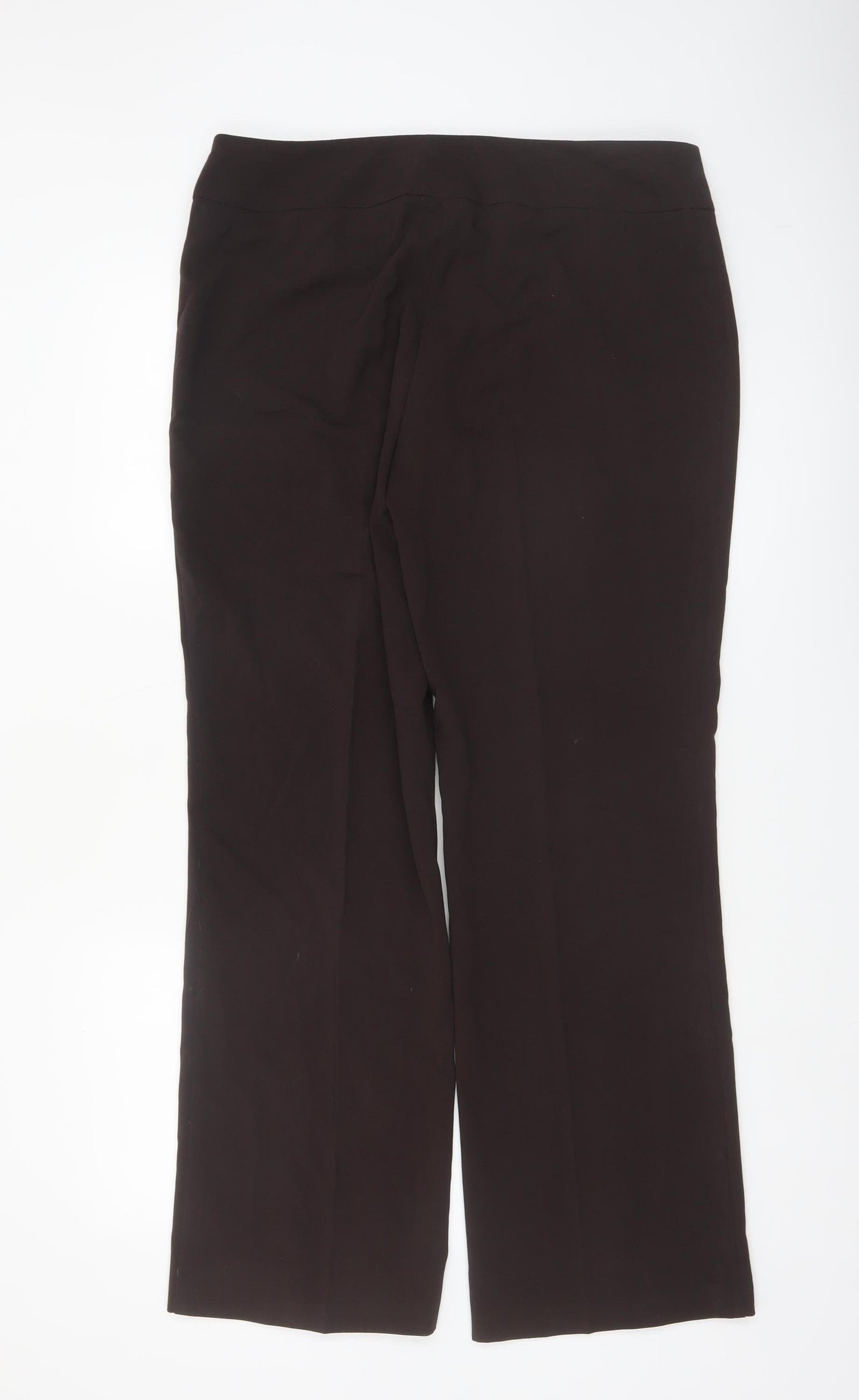 Marks and Spencer Women Brown Size 16 Dress Pants with Belt
