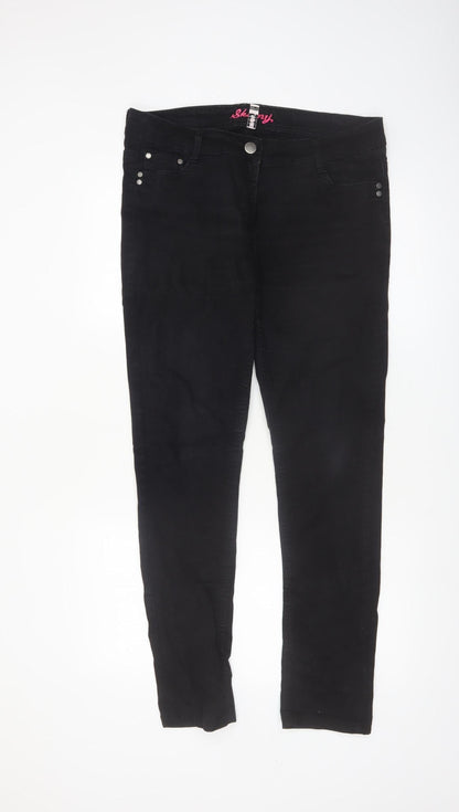 Denim Co. Women's Black Skinny Jeans Size 10 Slim Fit