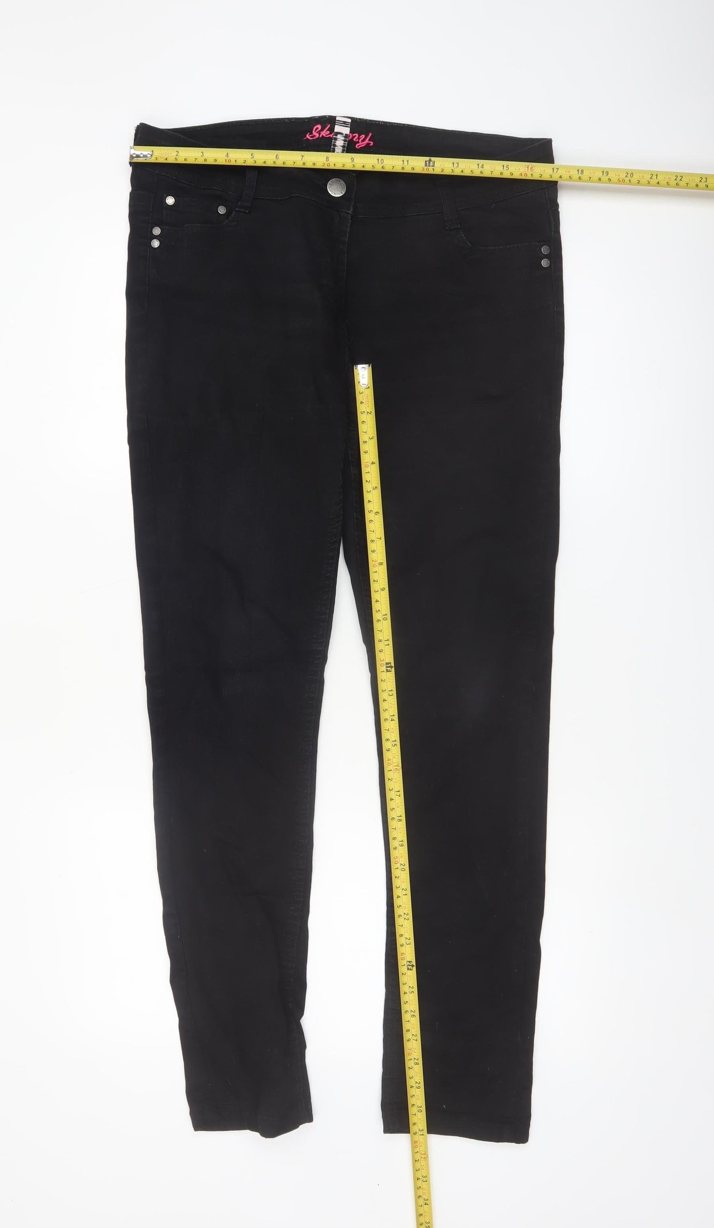 Denim Co. Women's Black Skinny Jeans Size 10 Slim Fit