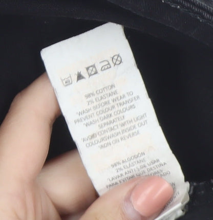 Denim Co. Women's Black Skinny Jeans Size 10 Slim Fit