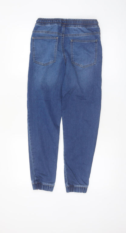 Denim Co Boys Blue Tapered Jogger Jeans 11-12 Years Regular Fit
