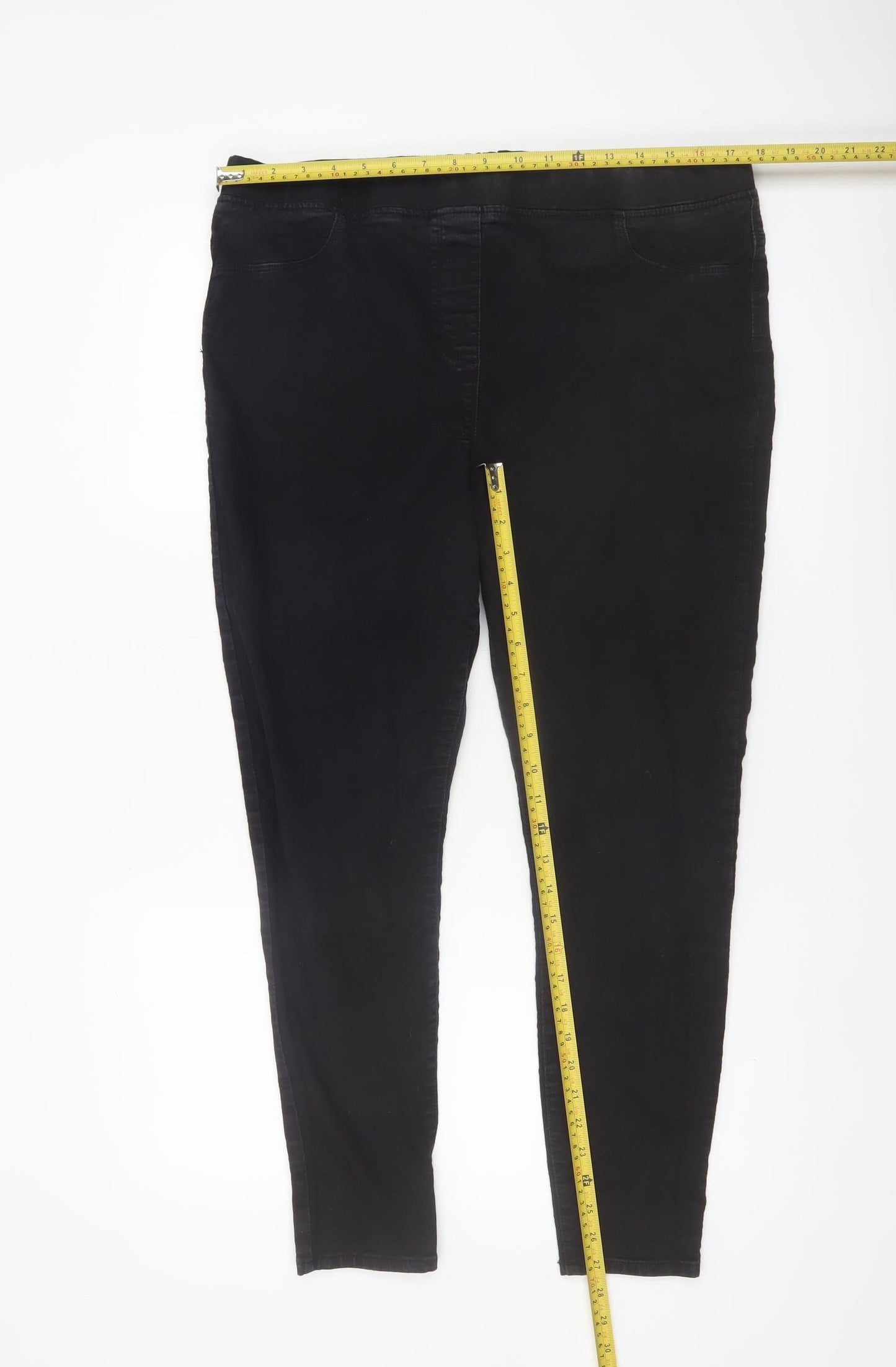 Studio Denim Women's Black Size 18 Skinny Stretch Jeans