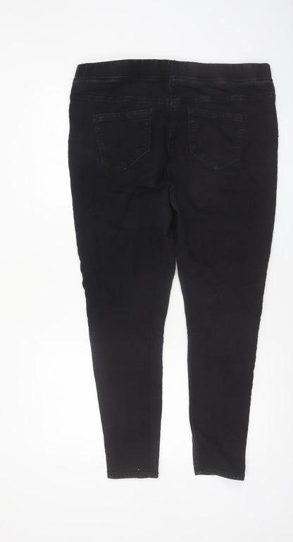 Studio Denim Women's Black Size 18 Skinny Stretch Jeans