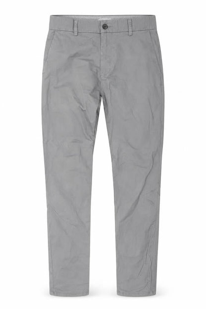Denim Co. Men's Grey Slim Fit Chino Trousers W32 L34