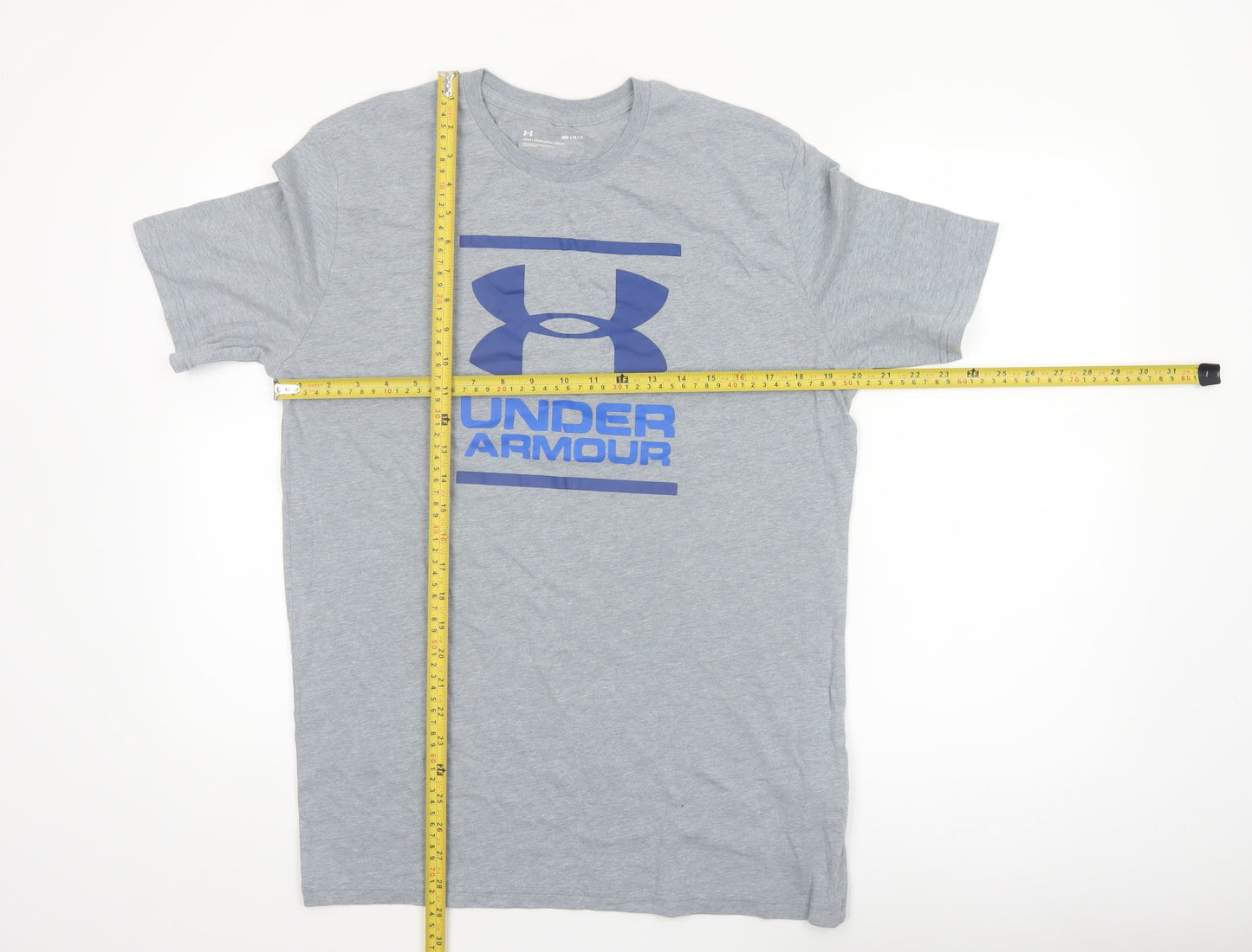 Under Armour Men's Grey Medium Graphic Sports T-Shirt