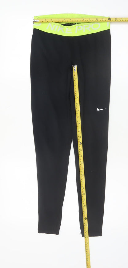 Nike Pro Black Dri-FIT Women's Leggings Size S Compression Style