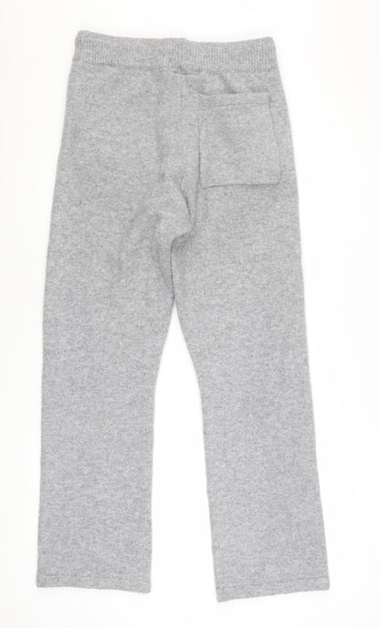 Couture Womens Grey Knit Sweatpants XS Elastic Waist Casual Trousers