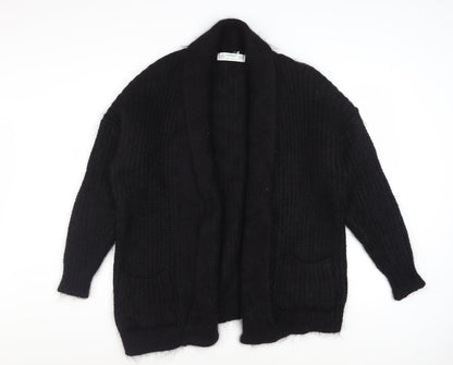 Marks and Spencer St Michael Women's Black Mohair Cardigan Size 8