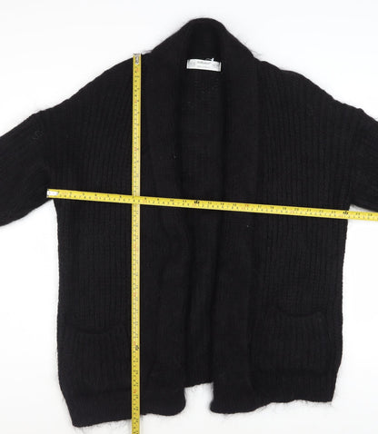 Marks and Spencer St Michael Women's Black Mohair Cardigan Size 8
