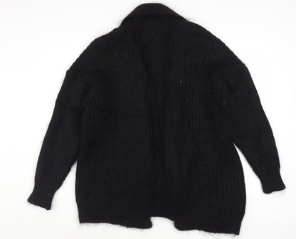 Marks and Spencer St Michael Women's Black Mohair Cardigan Size 8