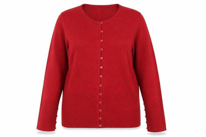 Marks and Spencer Per Una Red Womens Size 18 Cardigan Jumper