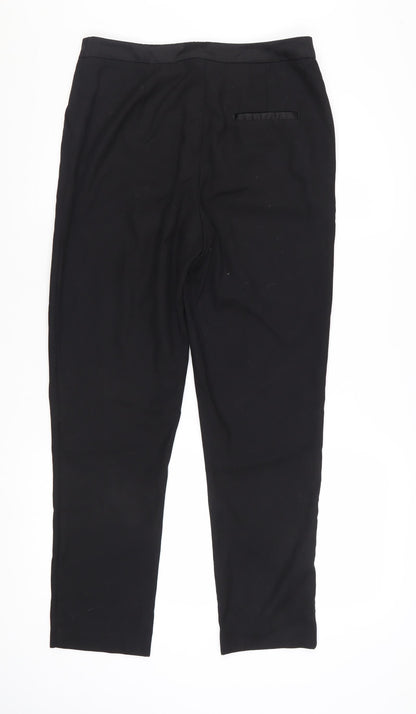 New Look Women's Black Slim Fit Tailored Trousers Size 10