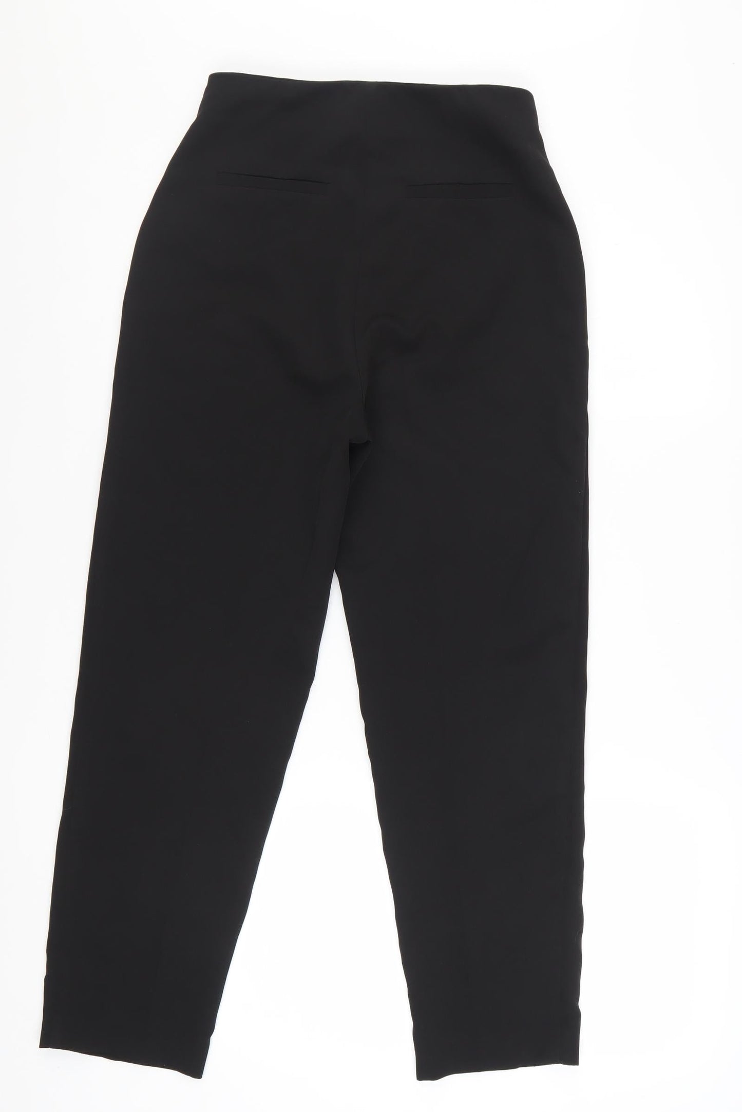Miss Selfridge Women’s Black High Rise Slim Tapered Trousers Size 6