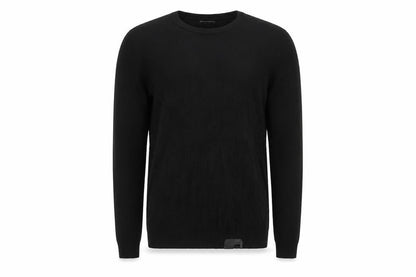Diesel Men's Black Crew Neck Pullover Jumper Size S
