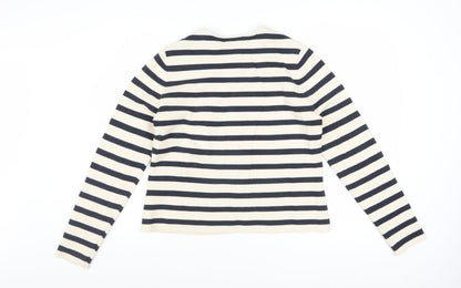 Marks and Spencer Women’s Multicoloured Stripe Cardigan M