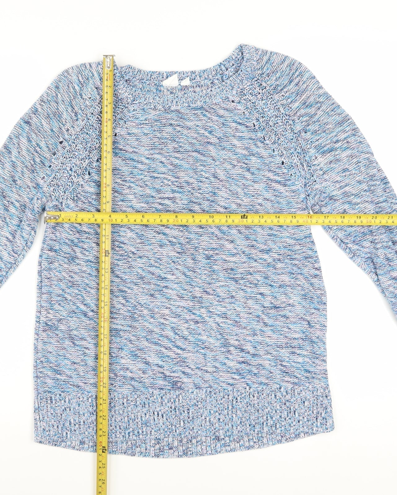 GAP Women’s Multicoloured Cotton Crew Neck Jumper Size M