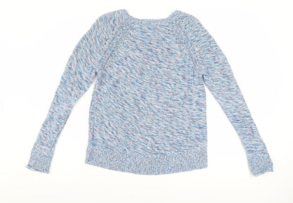 GAP Women’s Multicoloured Cotton Crew Neck Jumper Size M